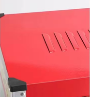Máquina de Palomitas de Maíz Comercial de Acero Inoxidable de 220v para Cine, Bar de Snacks, Gran Capacidad, Eléctrica