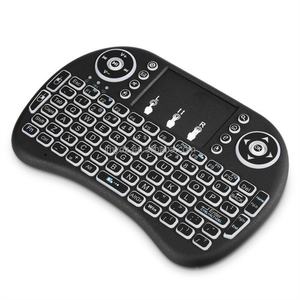คีย์บอร์ดไร้สายขนาดเล็ก I8 ใช้งานร่วมกับ Raspberry Pi คีย์บอร์ดไร้สายขนาดเล็ก 2.4G คีย์บอร์ดแบบไม่ใช้บลูทูธ ใช้งานง่ายสำหรับ PPT - Product Image 2