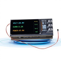 Module de charge et de décharge PD IP2366 140W avec écran TFT couleur 0,96 pouce pour batterie LiFePO4 2-6S, Power Bank DIY réglable 65W 100W