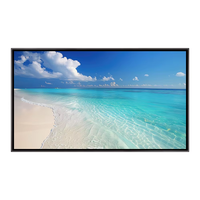 Écran de montage mural LCD 4K HD 32/46/49/55/65 pouces pour magasin de détail intérieur