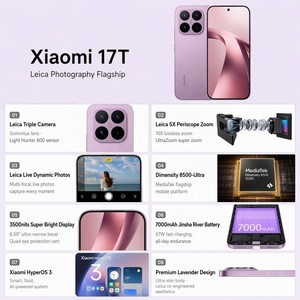 สมาร์ทโฟน Xiaomi 17T 5G รุ่นดั้งเดิม หน้าจอ AMOLED 6.59 นิ้ว กล้อง Leica ซูมเทเลโฟโต้ 5 เท่า เซ็นเซอร์สแกนลายนิ้วมือ ระบบปฏิบัติการ Android 14 - Product Image 2