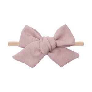 بيع بالجملة إكسسوارات شعر بتصميم جديد مشبك مقوس قطني عصابة رأس نايلون للأطفال الرضع - Product Image 6