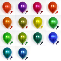 Dubbellaagse verdikte chroom ijs latex decoratie ballonnen voor bruiloft verjaardag ceremonie