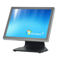 Système de point de vente pour restaurant, écran tactile, Windows 10, machine de point de vente 17 pouces, processeur Intel Core I5, caisse enregistreuse, terminal de paiement hors ligne