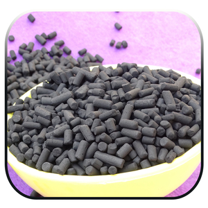 50CTC Carbón activado columnar a base de carbón Carbón activado <span class=keywords><strong>KOH</strong></span> impregnado Carbón activado 900 mg/g Yodo 99% Pureza para productos químicos de agua - Product Image 1