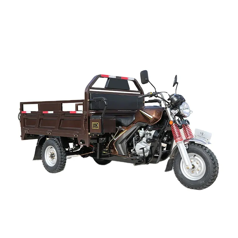 YOUNEV 150cc 12v Hot Sales Gasoline motorcycle cargo tricycle For Adult