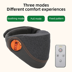 <span class=keywords><strong>Collier</strong></span> <span class=keywords><strong>cervical</strong></span> <span class=keywords><strong>chauffant</strong></span> sans fil avec coussin d'air pour soulager la douleur, oreiller de massage rechargeable, masseur électrique pour le cou à compression d'air avec chaleur - Product Image 5