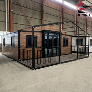 Factory-Direct 20-Foot Luxury 2-Bedroom Container Mobile Workshop Residence Rapid Construction Apartment House Hotel <strong>Hall</strong> - Product Image 2