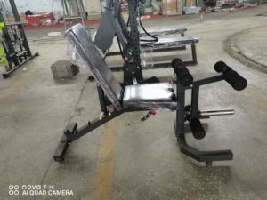 <span class=keywords><strong>Banc</strong></span> réglable multifonction S115 à inclinaison plate avec courbure des jambes Équipement de gymnastique - Product Image 5