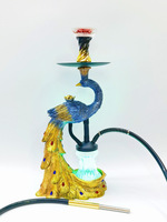 Personnalisé Premium Forme Unique Qualité Haute Qualité Cachimba Portatil Avec Led