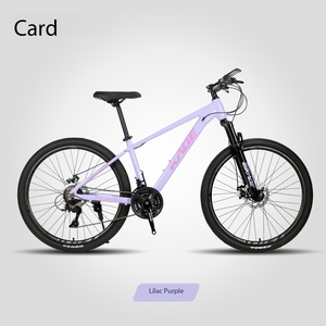 Vélo de montagne à cadre rigide en aluminium, 24 vitesses, frein à disque mécanique, fourche en acier de 27,5 pouces, amovible, pour hommes et femmes, tout-terrain - Product Image 2