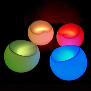 Europe Popular Seat Luminous Tea Table Leisure Remote Control Colorful Led Table Luminous Furniture Saddle <strong>Stools</strong> - Product Image 5