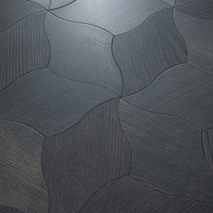 Parquet de Nogal Negro Multicapa de 18 mm, Grado ABC, con Relieve, Sin Formaldehído, Forma de Hoja, para Instalaciones Recreativas - Product Image 1