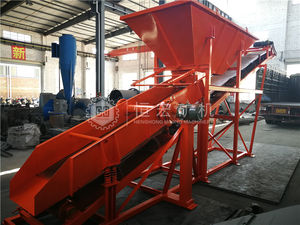 Motor Getaran Listrik Tiongkok 3 Lapisan Saringan Linier Hitam Prajurit Terbang Tumbler Gyratory Layar Bergetar - Product Image 3