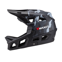 Certifié CE Casque de vélo intégral pour adulte Casque de vélo de moto de sécurité pour hommes Casque de protection intégral de course en montagne