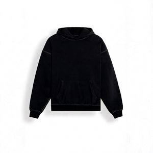 เสื้อแจ็คเก็ตผู้ชายผ้าฝ้าย 100% สำหรับฤดูหนาว สกรีนโลโก้ได้ตามต้องการ ทรงโอเวอร์ไซส์ ซิปหน้า ผ้าฟลีซหนานุ่ม สไตล์สตรีทแวร์ ลุคทำสีซีดแบบวินเทจ - Product Image 1