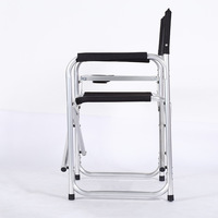 Chaises de plage compactes légères personnalisées Offre Spéciale pêche Camping parc loisirs Portable maquillage pliant chaises hautes à cadre en métal