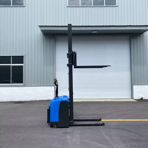 All'ingrosso 2ton Stand drive idraulico full-electric <span class=keywords><strong>Pallet</strong></span> transpallet elettrico per stretto contenitore stacker elettrico - Product Image 2