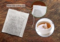 Machine d'emballage intelligente entièrement automatique pour sachets de thé en tissu nylon, avec filtre intérieur/extérieur, pour sachets de café filtre et étiquetage de film.