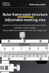 Hengliang yüksek hassasiyetli paslanmaz çelik sürmeli elektronik dijital kumpas delik kenar merkezi mesafe kumpas - Product Image 3