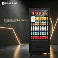 BANDENG 6610SS 10T Equipo Expendedor con Pantalla Táctil para Exhibición Comercial de Productos con Control de Temperatura de 4°C a 25°C