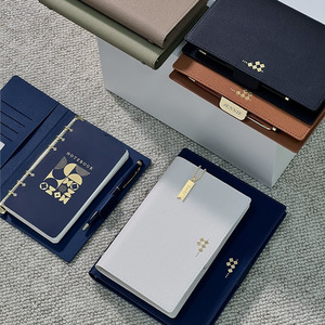 <span class=keywords><strong>Carnet</strong></span> à couverture rigide en cuir PU A5 avec étiquette métallique, planificateur à feuilles mobiles, <span class=keywords><strong>carnet</strong></span> <span class=keywords><strong>de</strong></span> notes <span class=keywords><strong>de</strong></span> bureau, <span class=keywords><strong>carnet</strong></span> d'affaires - Product Image 2