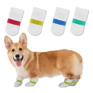 Produits de sécurité pour animaux de compagnie Bottes et protège-pattes pour chiens Bottes d'hiver jetables pour chiens Chaussures de sport Chapeau Sherpa d'hiver pour chats Acceptable