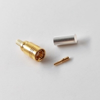 Connecteur coaxial RF à sertir de type SMB femelle (prise) de bonne qualité 50 ohms DC-4 GHz pour câble RD316
