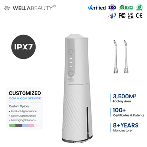 Nouveau produit, irrigateur dentaire électrique sans fil IPX7, buse à 360 degrés, nettoyage des dents, jet d'eau, irrigateur buccal portable - Product Image 1