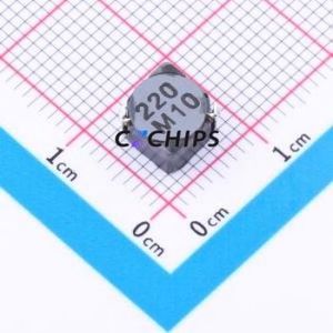 Inducteur de puissance CDRH6D38T125NP-220PC SMD, 6,7x6,7 mm (Inductance : 22 µH) (Précision : 25 % Courant nominal : 1,5 A) - Product Image 1