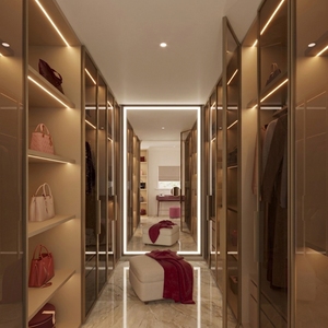 Armario Vestidor Personalizado VIQ: Armonía entre Funcionalidad y Estética para Apartamentos de Alta Gama y Casas Modernas - Product Image 1