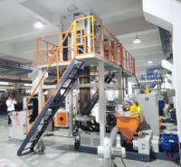 Machine de soufflage de film pour sacs de culture en PE à 2 couches pour pépinières horticoles
