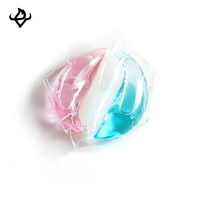 Fabricant de capsules de lessive, formule personnalisée, capsules de détergent jetables pour vêtements, en forme liquide, options de couleur et de parfum pour les supermarchés