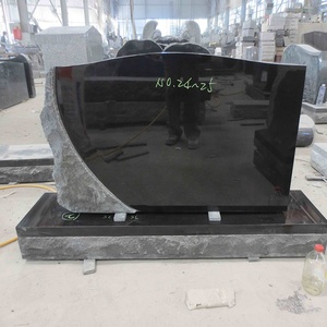 Hot Sale Headstone Monument <strong>Memorial</strong> Black <strong>Stones</strong> <strong>for</strong> <strong>Graves</strong> American Style Granite Monument - Product Image 3