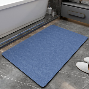 Wholesale Modern Polyester Machine Made Cushioned Anti-slip Hard Water Absorbent Foot Mat Bath <strong>Rug</strong> for Bathroom - Product Image 4