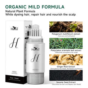 Creme de Coloração Capilar Natural Herbal Vegano Sem Amônia e Livre de Crueldade, de Longa Duração, com Várias Opções de Cores - Mais Vendido e de Qualidade - Product Image 4