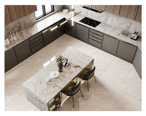 A multi laca do armazenamento ou o projeto moderno do revestimento derrubam o canto mágico para o estilo moderno da mobília do armário de cozinha - Product Image 5