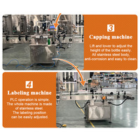 Machine de remplissage d'eau minérale pour bouteille de 200ml MY Quantitative Liquid Linear Pomegranate Juice Line Mineral