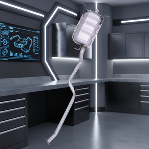 Venta Directa YueYang, Silenciador de Escape de Acero Inoxidable 409 de 1.5mm de Espesor para Santa Fe 2.7T, Reparación de Tubo de Escape para Kia Sorento - Product Image 1