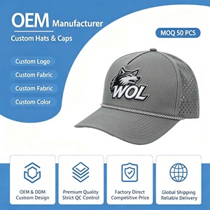 Gorra de Béisbol Unisex de Malla de Nailon de Alta Calidad, Personalizada, con 5 Perforaciones, Transpirable, Impermeable, Deportiva, a la Moda - Product Image 1