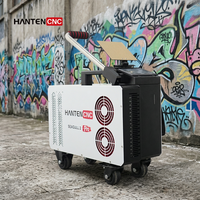 Détartreur laser pulsé 300W, anti-corrosion, pour le décapage des couches d'oxyde, machine d'entretien écologique portable