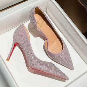 Vente en gros de baskets à semelle rouge avec logos personnalisés, baskets pour femmes, Christian pour Louboutins, chaussures de <span class=keywords><strong>basket</strong></span>-ball - Product Image 2