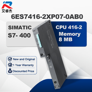 CPU416-2 ชุดประมวลผลกลาง 8MB อินเทอร์เฟซ MPI/PROFIBUS SIMATIC S7-400 PLC คอนโทรลเลอร์ รุ่น 6ES7416-2XP07-0AB0 ของแท้ใหม่เอี่ยม - Product Image 1