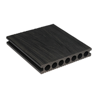 Planches de terrasse en composite WPC 18 mm à emboîtement lisse, grain de bois 3D en relief, pour extérieur et jardin, prix abordable, fabrication chinoise
