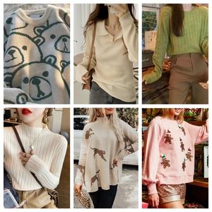 Venta al por Mayor <span class=keywords><strong>de</strong></span> Suéteres Casuales para <span class=keywords><strong>Ropa</strong></span> <span class=keywords><strong>de</strong></span> Mujer, Empaque Mixto, Entrega Aleatoria <span class=keywords><strong>de</strong></span> Suéteres Modernos para Mujer - Product Image 2