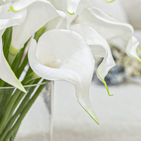 Bouquet artificiel fait main OEM en fleurs de soie avec pétales artisanaux pour la décoration de mariage