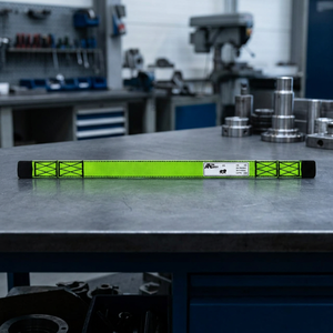 Sangle de levage plate en polyester vert, sangle de levage résistante à l'usure, matériel de manutention pour grue - Product Image 3