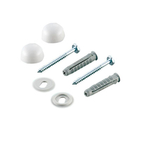 Le boulon en acier de réservoir de toilette de Kohler couvre la norme blanche d'OIN de finition simple de GP1013092-0