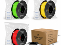 Filament PETG Basique en Gros pour Imprimante 3D, 1,75 mm, Couleurs Fluorescentes et Transparentes, Compatible Creality Prusa