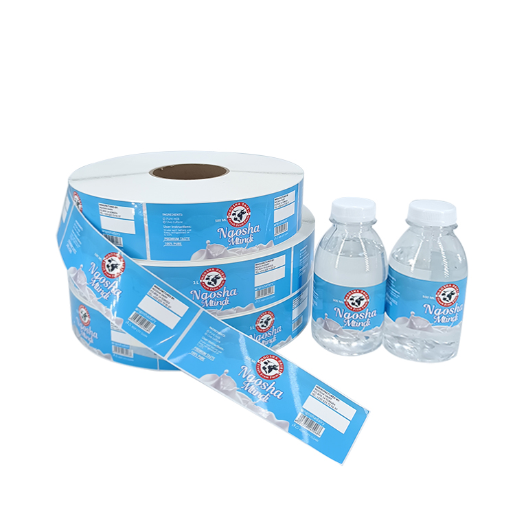 Printed Cosmetic Logo Sticker Waterproof Self Adhesive Vinyl Roll Bottle Packaging Label Custom Stickers High Quality Factory